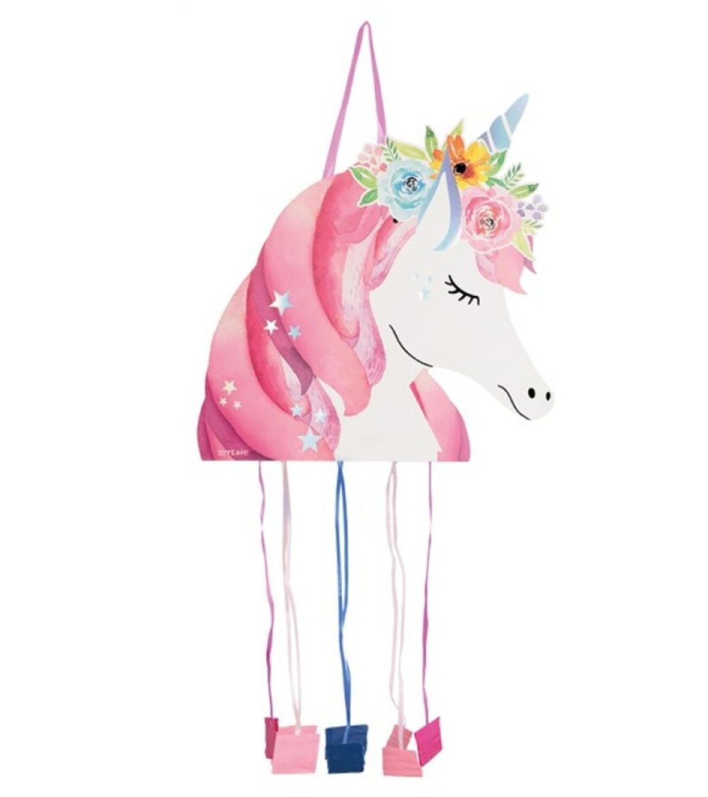 Piñata Unicornio Grande para Fiestas Infantiles sin Relleno