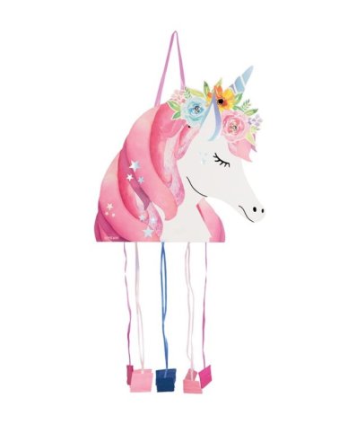 Piñata Unicornio Grande sin Relleno para Fiestas Infantiles