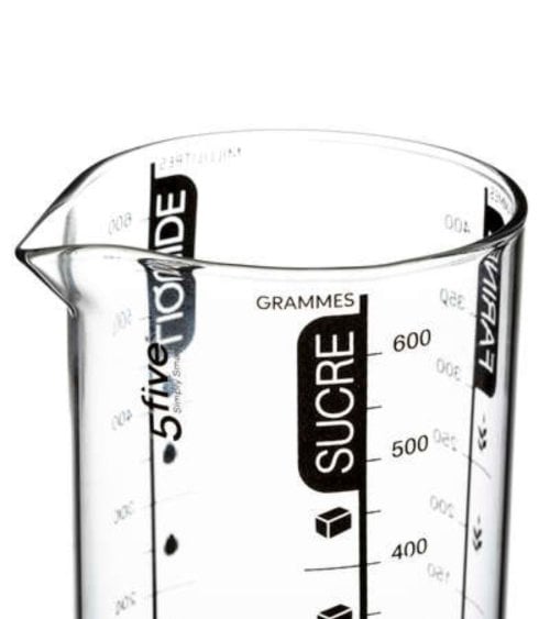 Taza medidora de cristal Silitop 0,6 l