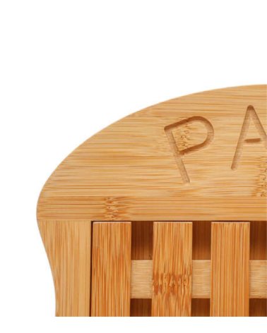 Tabla de Bambú Doble para Cortar Pan
