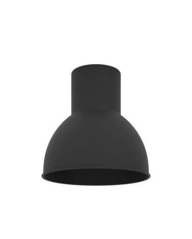 Pantalla Campana de Acero Negro para lámpara colgante