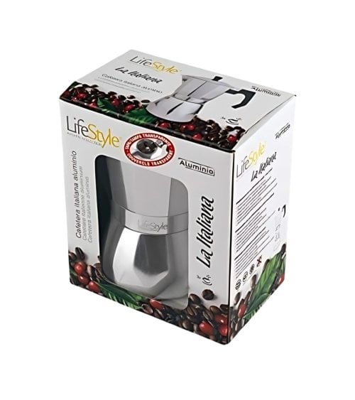 Cafetera de Aluminio La Italiana