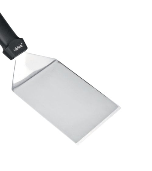 Espatula Ancha de Acero Inox para Asados y Barbacoas