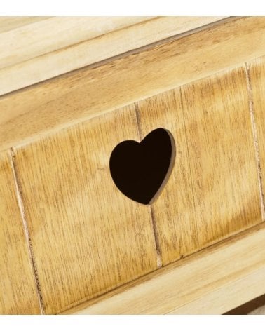 Mueble Auxiliar Country con 1 Cajon y 2 Cestas