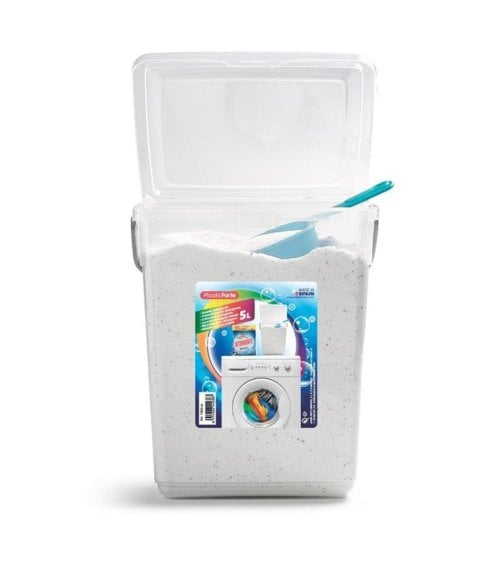 Cubo con Asas Guarda Detergente