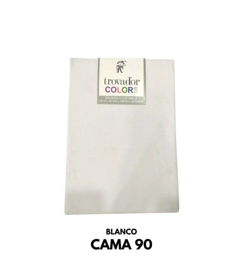 Sábana Bajera Lisa para Cama de 90