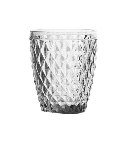 Set 6 Vasos de Cristal Tallado Sidari Transparente
