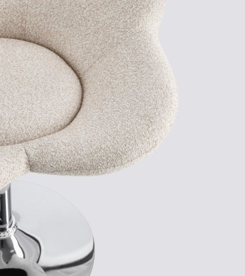 Silla de Oficina Giratoria Fleur en Forma de Flor
