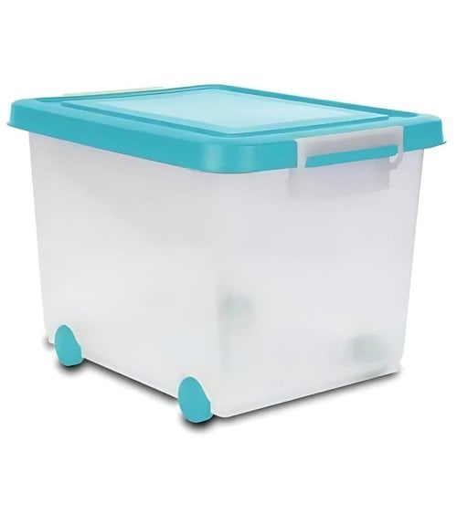 Caja con Ruedas Rolling Box para Almacenamiento