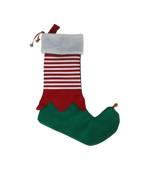 Calcetín Navideño de Elfo para Colgar