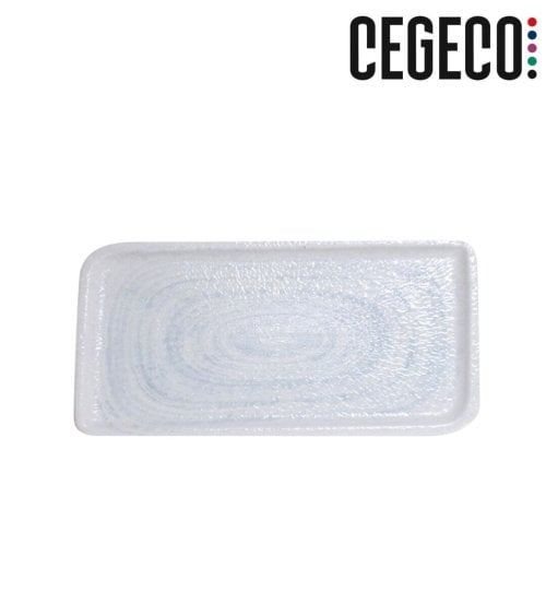 Fuente Rectangular Froid Zest de Porcelana