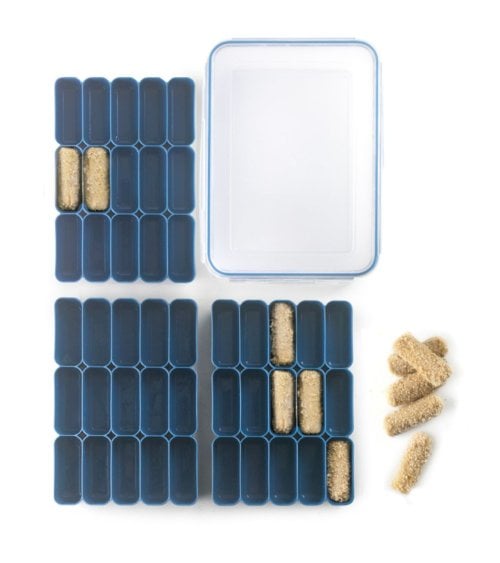 Recipiente de Croquetas Ideal para Almacenar o Congelar
