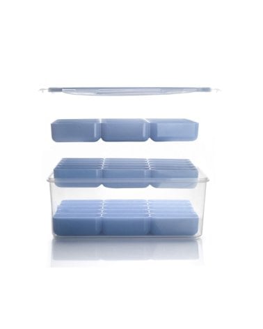 Recipiente de Croquetas Ideal para Almacenar o Congelar