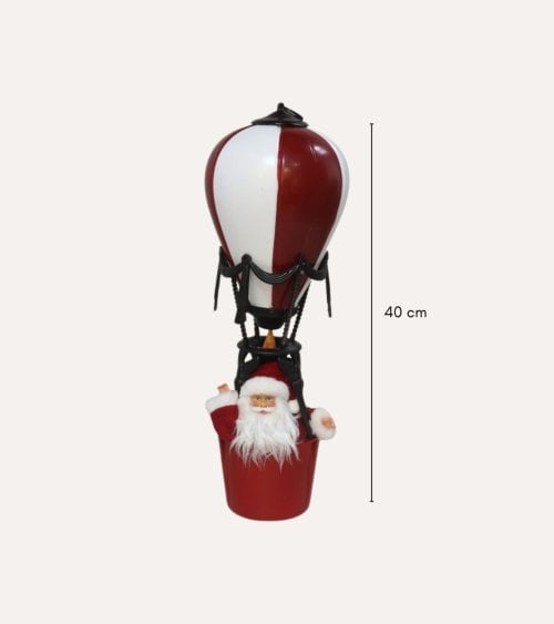 Papá Noel en Globo para Colgar
