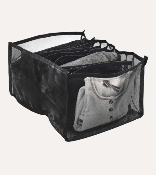Organizador de Prendas de Tela con 9 Compartimientos