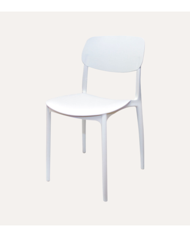 Silla de Plástico Blanca