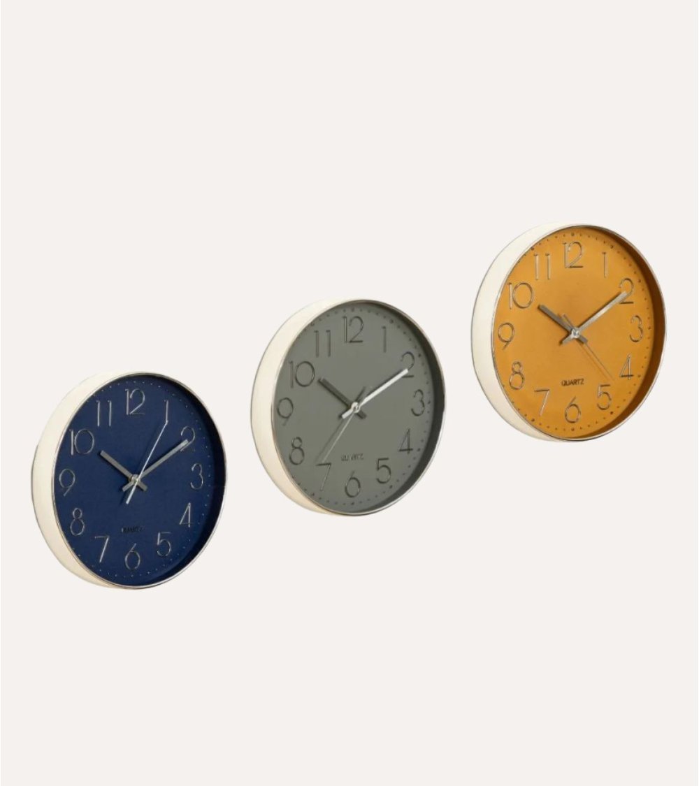 Reloj de Pared Laurie Plateado Reloj de Pared Laurie Plateado