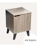 Mesita de Noche Mix n'modul con Patas