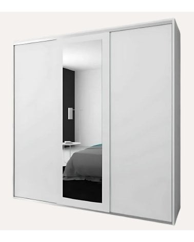 Armario de Luna con 3 Puertas Correderas