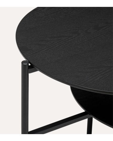 Mesa Centro Kemi de 2 Niveles
