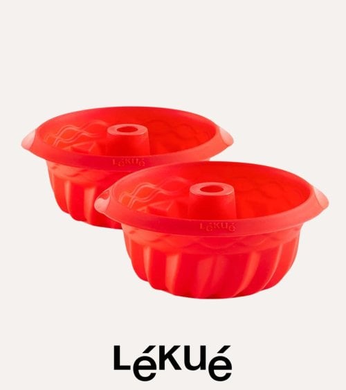Set de 2 Mini Moldes para Bizcochos Savarín