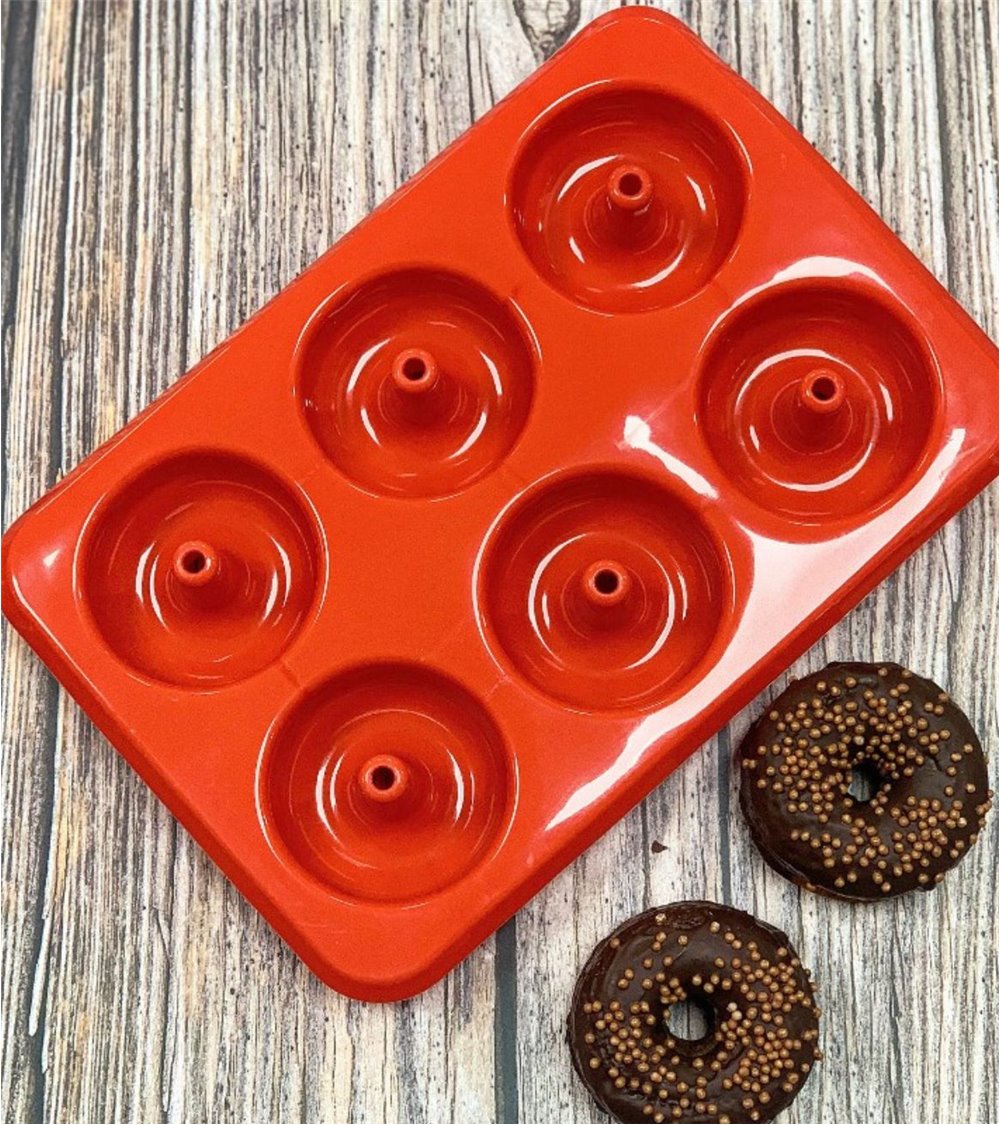 Molde de Silicona para Donuts de Ibili