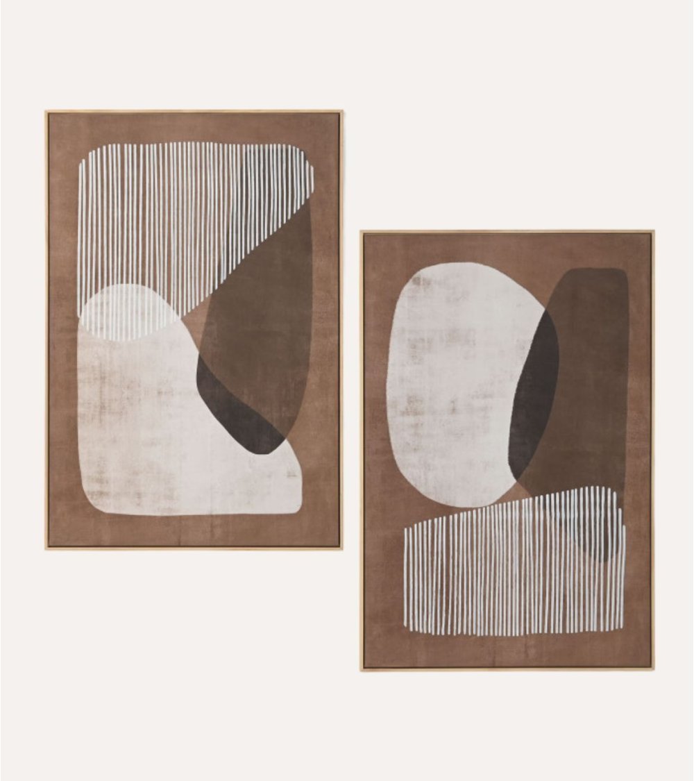 Cuadro Lienzo Shades de Madera