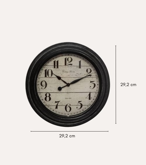Reloj de Pared Elyssa de Vidrio y PP