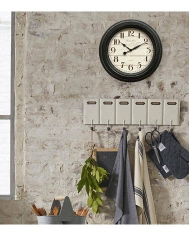 Reloj de Pared Elyssa de Vidrio y PP