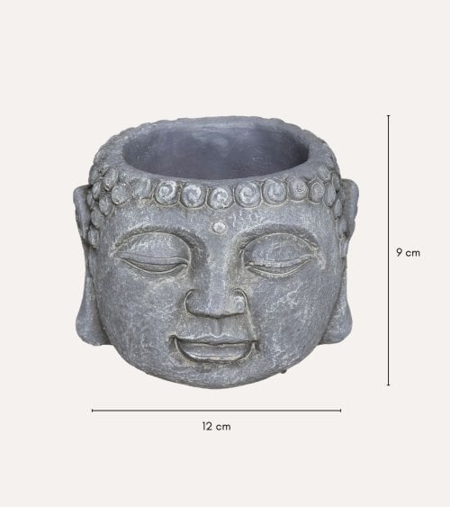 Maceta de Buda de Cemento