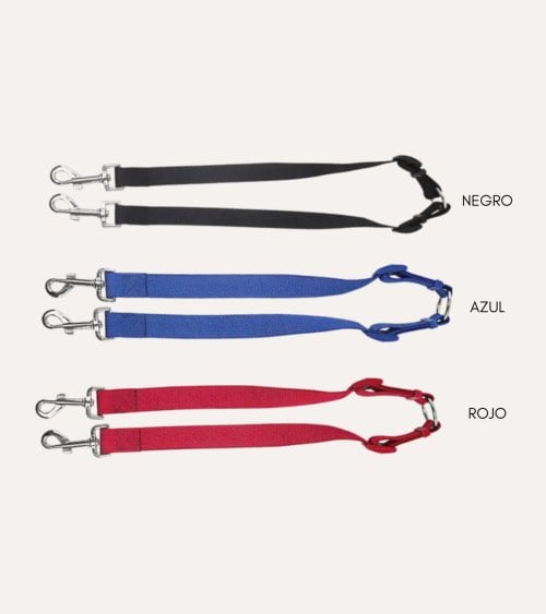 Adaptador para Correa de Perros Doble