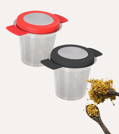 Filtro para Infusiones con Soporte de Acero