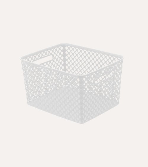Cesta Folk de Plástico