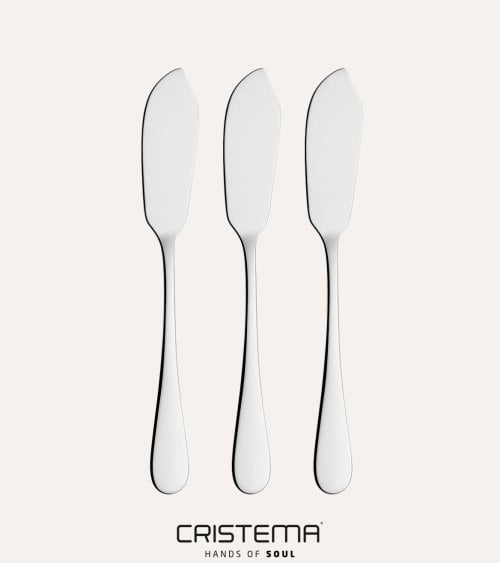Set de 3 Palas de Pescado María de Acero Inox 18/10