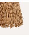 Lámpara Colgante Island Larga de Fibra Natural