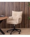 Silla de Oficina con Tapizado de Pana