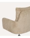 Silla de Oficina con Tapizado de Pana
