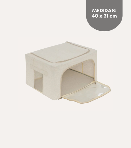Funda de Almacenamiento de Doble Apertura Dressy de Poliester