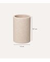 Vaso de Baño Portacepillos Bora de Plástico