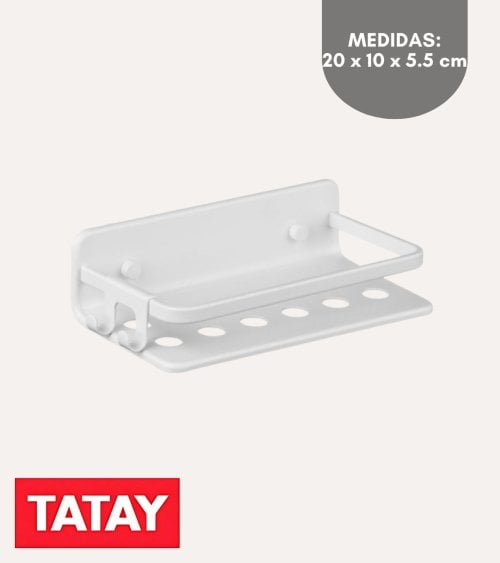 Estante para Ducha Serenity de Plástico