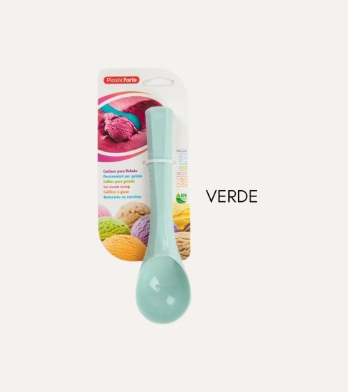 Cuchara para Helado Pastel de Plástico