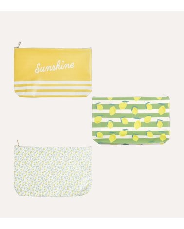 Neceser Térmico con Estampado Limones de Plástico