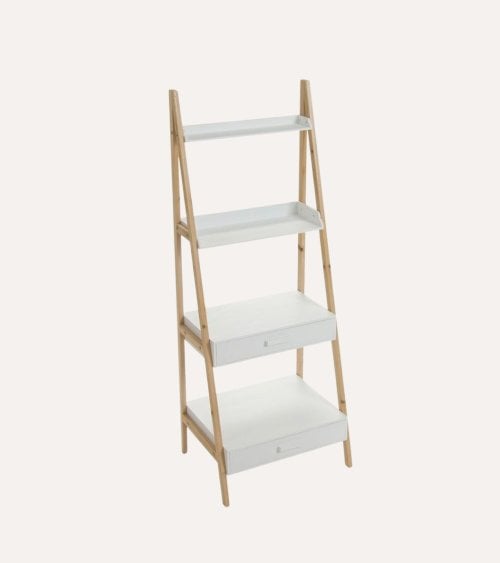 Estantería de Pared con 2 Estantes de Madera