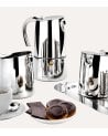 Cafetera Italiana Bella de Acero Inoxidable 18/10