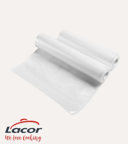 Set de 2 Rollos de Bolsas para Envasadora al Vacío