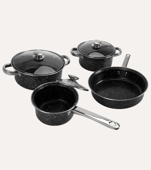 Batería de Cocina de 7 Piezas Seattle Antiadherente