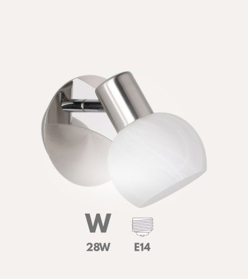 Lámpara de Pared Antibes E14 28 W