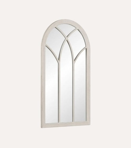 Espejo de Pared Ventana Fairie de Madera