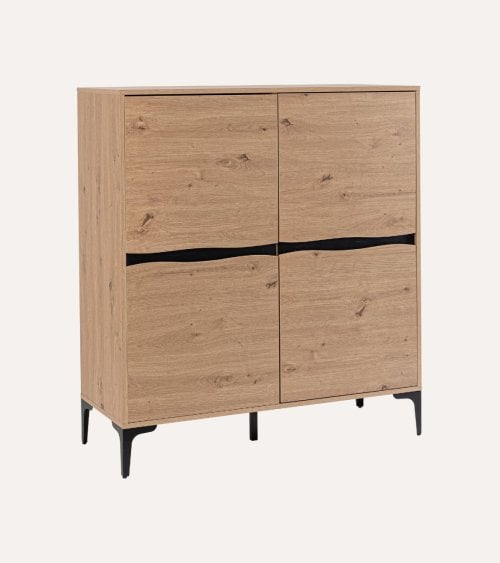 Aparador Alto Melys con 2 Puertas de MDF