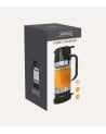 Dispensador de Miel Antigoteo de Vidrio y Silicona